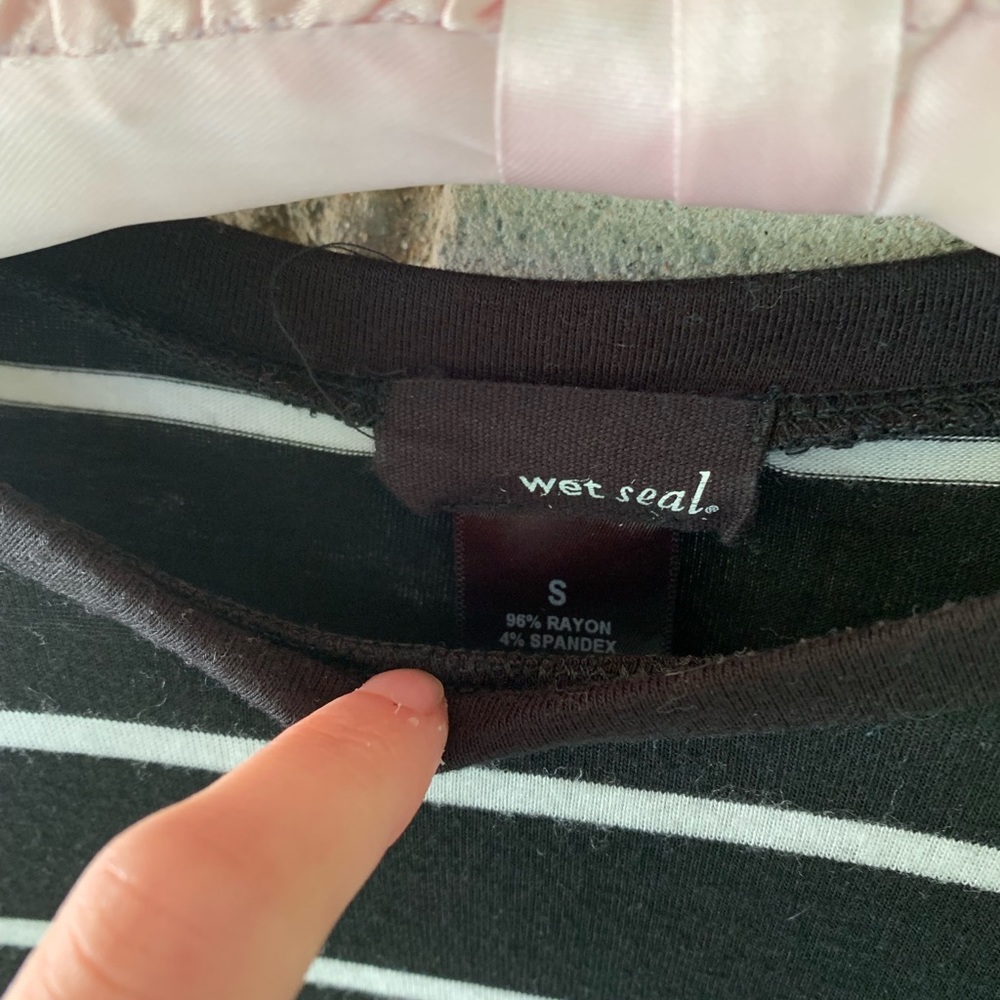 Wet Seal striped t shirt dress - Picture 6 of 8